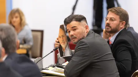 Rufián en el Congreso Rufián en el Congreso