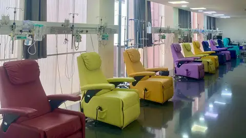 Hospital de Día de Oncología Médica en el Hospital General Universitario de Elche. Hospital de Día de Oncología Médica en el Hospital General Universitario de Elche.