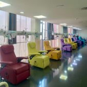 Hospital de Día de Oncología Médica en el Hospital General Universitario de Elche.