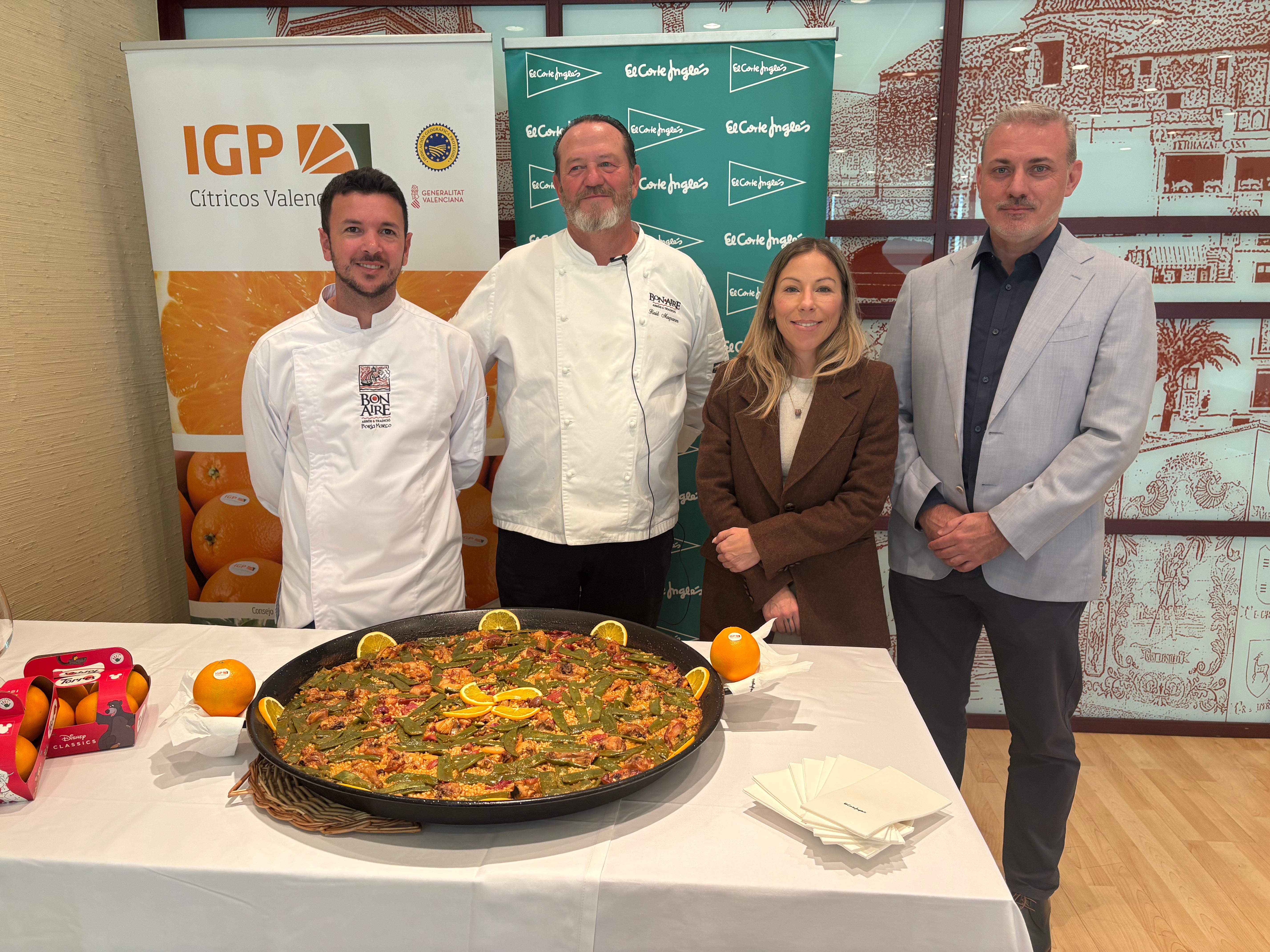 La primera cosecha de naranjas de la IGP Cítricos Valencianos, en Sabors de Temporada Km 0 de El Corte Inglés La primera cosecha de naranjas de la IGP Cítricos Valencianos, en Sabors de Temporada Km 0 de El Corte Inglés