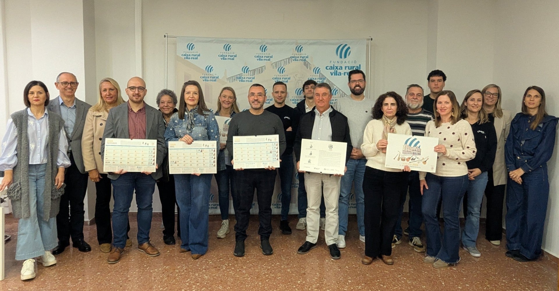 La Fundació Caixa Rural Vila-real presenta su Calendario Solidario 2026 dedicado al patrimonio musical La Fundació Caixa Rural Vila-real presenta su Calendario Solidario 2026 dedicado al patrimonio musical