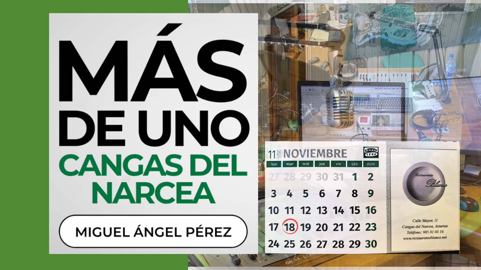 Más de Uno Cangas del Narcea 18/11/2025 Más de Uno Cangas del Narcea 18/11/2025