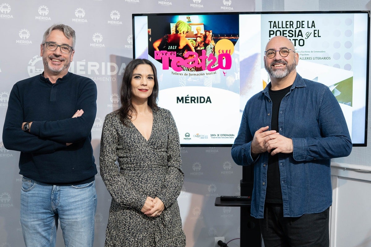 La Universidad Popular de Mérida ofrece en el mes de noviembre y diciembre iniciativas de música, teatro y escritura La Universidad Popular de Mérida ofrece en el mes de noviembre y diciembre iniciativas de música, teatro y escritura