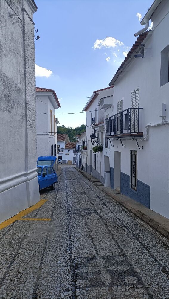 Calles empedradas de Los Marines.