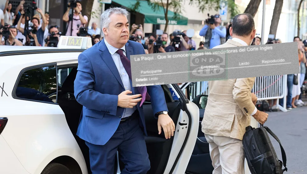 Santos Cerdán en una imagen de archivo Santos Cerdán en una imagen de archivo