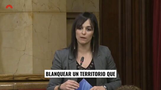 Silvia Orriols, sobre el partido Catalu&ntilde;a-Palestina: "Una naci&oacute;n hist&oacute;rica como la nuestra no puede blanquear un territorio que ataca y celebra atentados contra Israel"