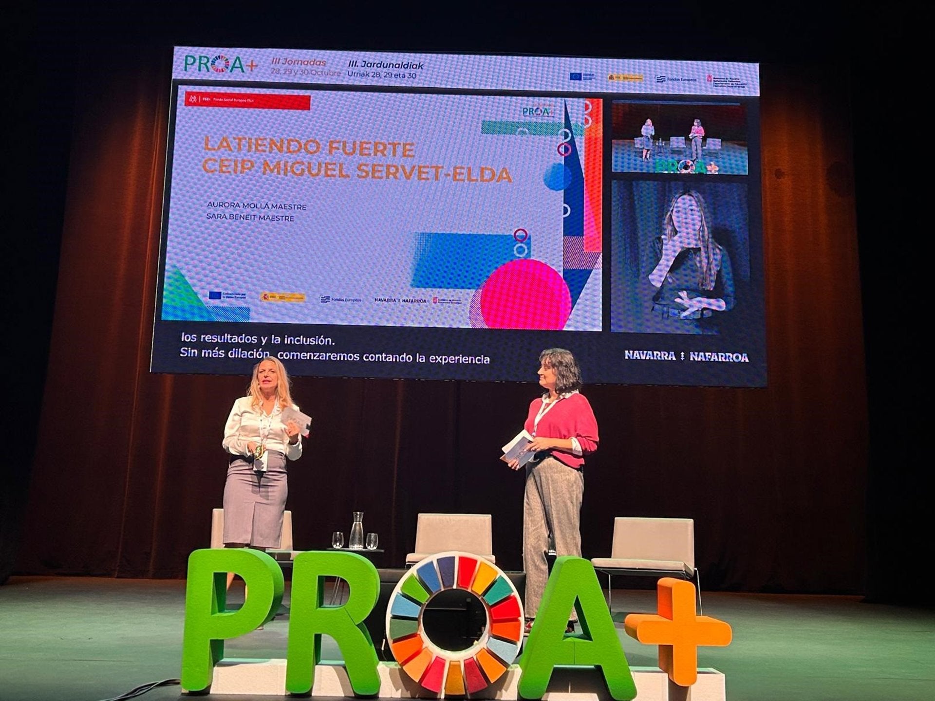 El colegio Miguel Servet de Elda representa a las comarcas del Vinalopó en las jornadas PROA+ El colegio Miguel Servet de Elda representa a las comarcas del Vinalopó en las jornadas PROA+