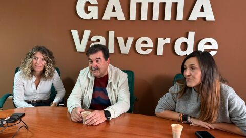 Roc&iacute;o, Alfonso y Alicia Valverde, e Gamma Valverde y Valverde Hermanos