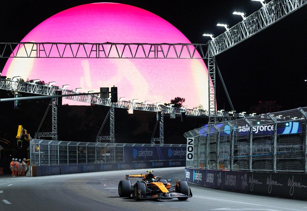 Norris marca la pauta en la primera jornada de libres en Las Vegas Norris marca la pauta en la primera jornada de libres en Las Vegas