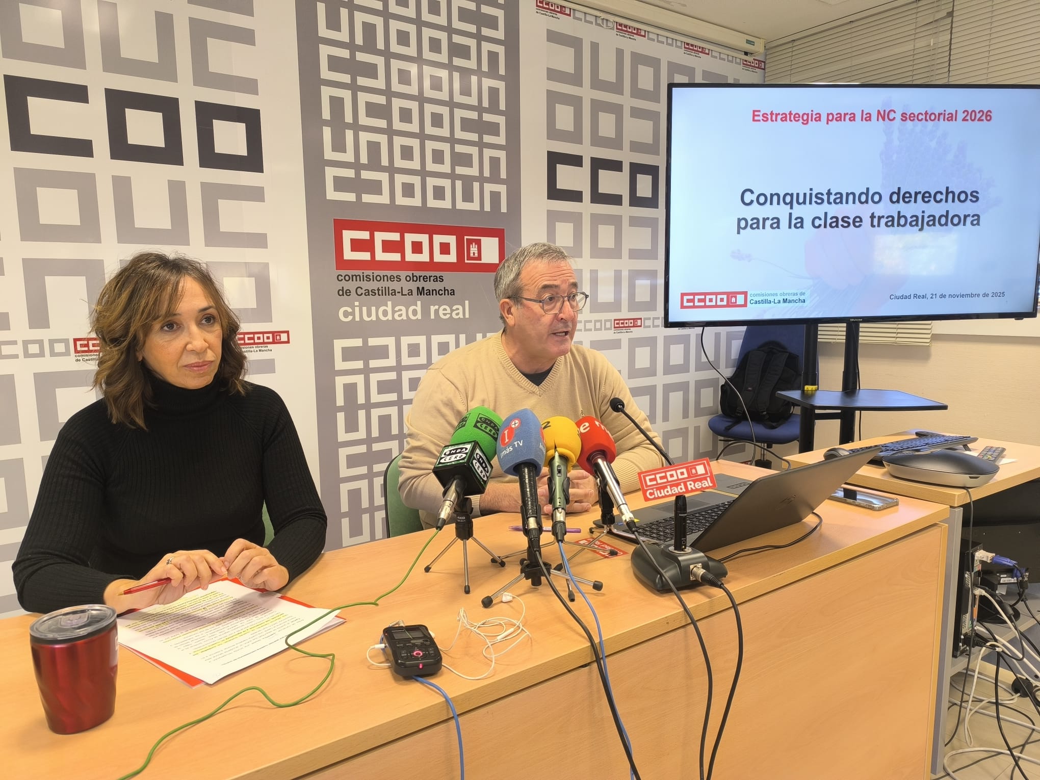 CCOO lamenta que tres convenios sigan bloqueados en la provincia de Ciudad Real CCOO lamenta que tres convenios sigan bloqueados en la provincia de Ciudad Real