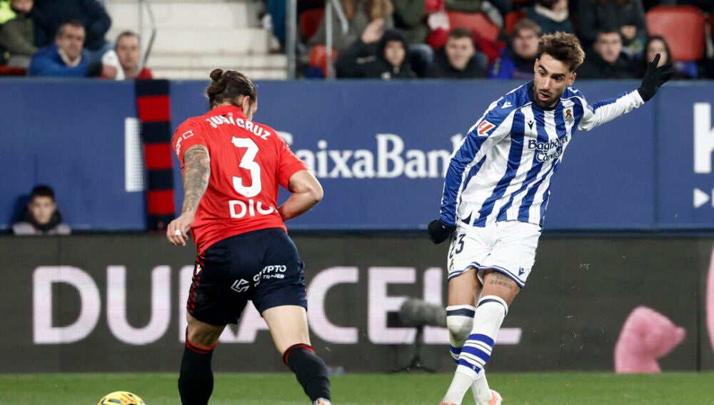 Brais Méndez dispara para poner el 1-2