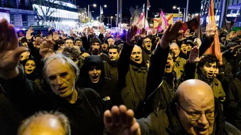 Óscar López exige a Feijóo y al TSJM condenar las amenazas de muerte a Pedro Sánchez en la marcha de Falange Óscar López exige a Feijóo y al TSJM condenar las amenazas de muerte a Pedro Sánchez en la marcha de Falange