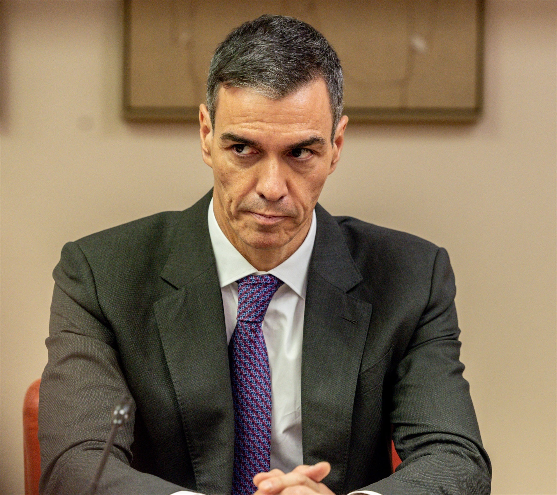 El presidente del Gobierno, Pedro Sánchez, asiste a la presentación de la serie de ficción 'Anatomía de un instante'. El presidente del Gobierno, Pedro Sánchez, asiste a la presentación de la serie de ficción 'Anatomía de un instante'.