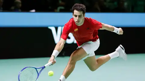 Jaume Munar en la final de la Copa Davis Jaume Munar en la final de la Copa Davis