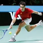 Jaume Munar en la final de la Copa Davis Jaume Munar en la final de la Copa Davis