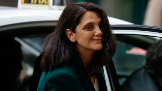 Pilar Sánchez Acera a su llegada al juicio del fiscal general Pilar Sánchez Acera a su llegada al juicio del fiscal general