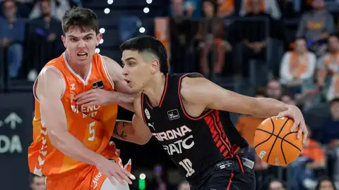 Un superior Valencia arrolla al Girona para seguir en lo más alto de la ACB Un superior Valencia arrolla al Girona para seguir en lo más alto de la ACB