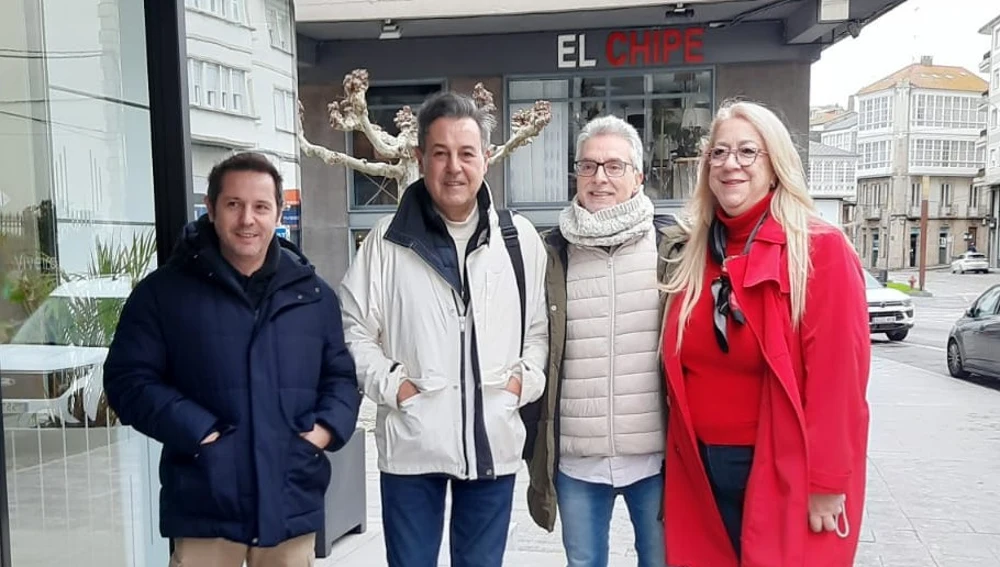Sergio Martin, José Ribagorda, Darío Martínez y Pepa Sastre. Sergio Martin, José Ribagorda, Darío Martínez y Pepa Sastre.