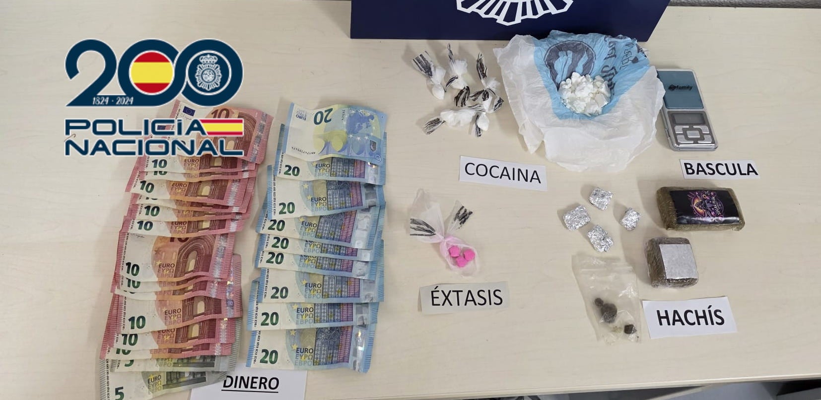 Desmantelado un punto de venta de droga en Sant Vicent del Raspeig Desmantelado un punto de venta de droga en Sant Vicent del Raspeig