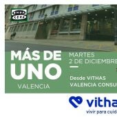 Más de uno Valencia en directo desde el Vithas Valencia Consuelo
