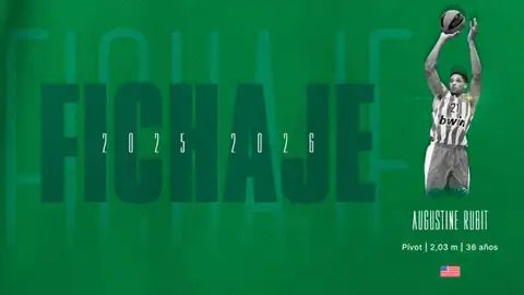 OFICIAL: Augustine Rubit, el sustituto de Kravish en Unicaja OFICIAL: Augustine Rubit, el sustituto de Kravish en Unicaja