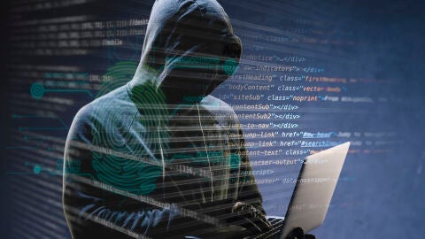Recreación de un pirata informático Recreación de un pirata informático