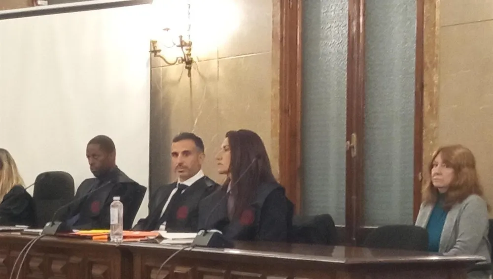 Un momento del juicio en la Audiencia Provincial de Palma Un momento del juicio en la Audiencia Provincial de Palma