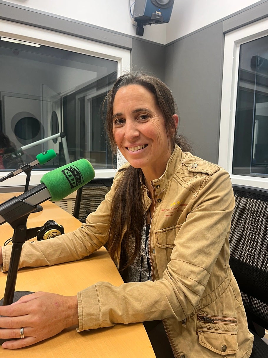Rebeca Atencia: "Yo me llevo mejor con los humanos después de observar a los chimpancés"