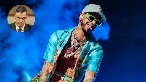El artista Anuel AA responde en Murcia al cántico contra Pedro Sánchez: "¿Quién es ese? Tendré que lidiar con él" El artista Anuel AA responde en Murcia al cántico contra Pedro Sánchez: "¿Quién es ese? Tendré que lidiar con él"