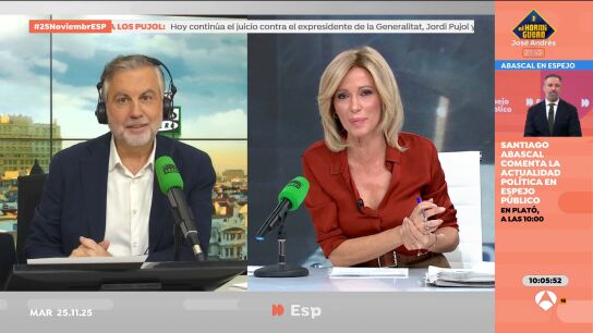 Alsina en Espejo P&uacute;blico sobre la nueva fiscal general: "Conf&iacute;o en que haya puesto como condici&oacute;n a S&aacute;nchez que no se la trate como una ministra"