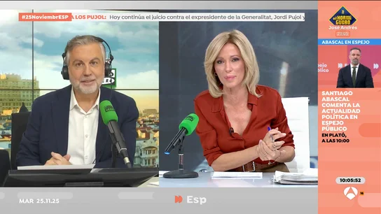 Alsina en Espejo Público sobre la nueva fiscal general: "Confío en que haya puesto como condición a Sánchez que no se la trate como una ministra" Alsina en Espejo Público sobre la nueva fiscal general: "Confío en que haya puesto como condición a Sánchez que no se la trate como una ministra"