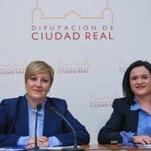 Sonia González y Rocío Zarco durante la rueda de prensa