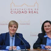 Sonia González y Rocío Zarco durante la rueda de prensa Sonia González y Rocío Zarco durante la rueda de prensa