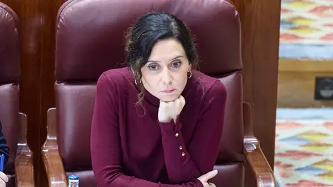 La presidenta de la Comunidad de Madrid, Isabel Díaz Ayuso, durante una sesión plenaria de la Asamblea de Madrid, el 20 de noviembre de 2025 en Madrid, España. La presidenta de la Comunidad de Madrid, Isabel Díaz Ayuso, durante una sesión plenaria de la Asamblea de Madrid, el 20 de noviembre de 2025 en Madrid, España.