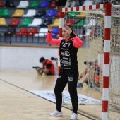 Nicole Morales, en un partido del Atticgo CBM Elche.