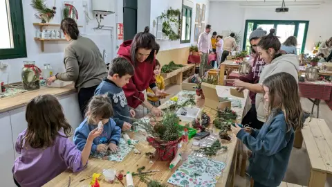 El Vivero Taxus ofrece talleres para crear adornos navideños naturales El Vivero Taxus ofrece talleres para crear adornos navideños naturales