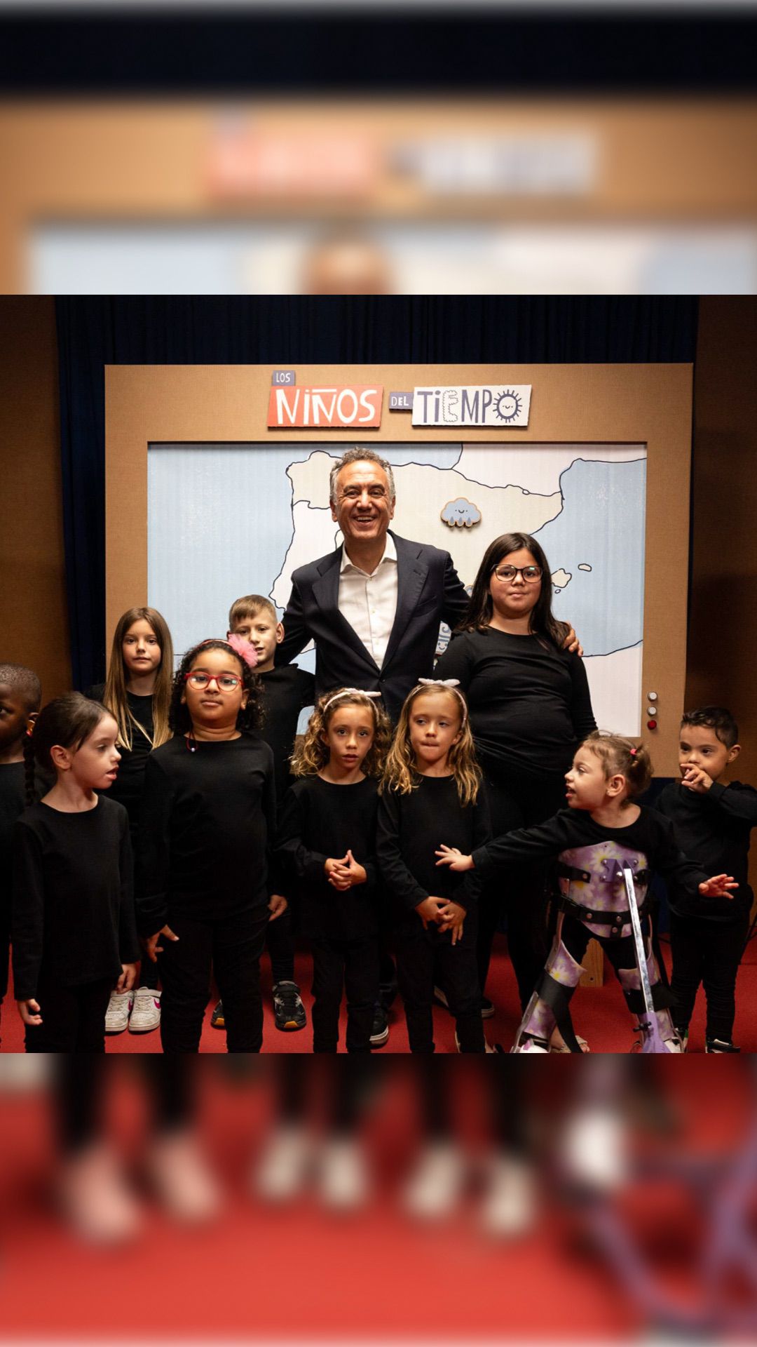 Roberto Brasero protagoniza la campaña 'Los niños del tiempo' con la que la FSI reivindica la Atención Temprana Roberto Brasero protagoniza la campaña 'Los niños del tiempo' con la que la FSI reivindica la Atención Temprana