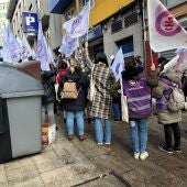 La alcaldesa de Santiago Goretti Sanmartín cree que el PP "exagera" con la protesta de la CIG ante su sede, pero apela a "calmar los ánimos"