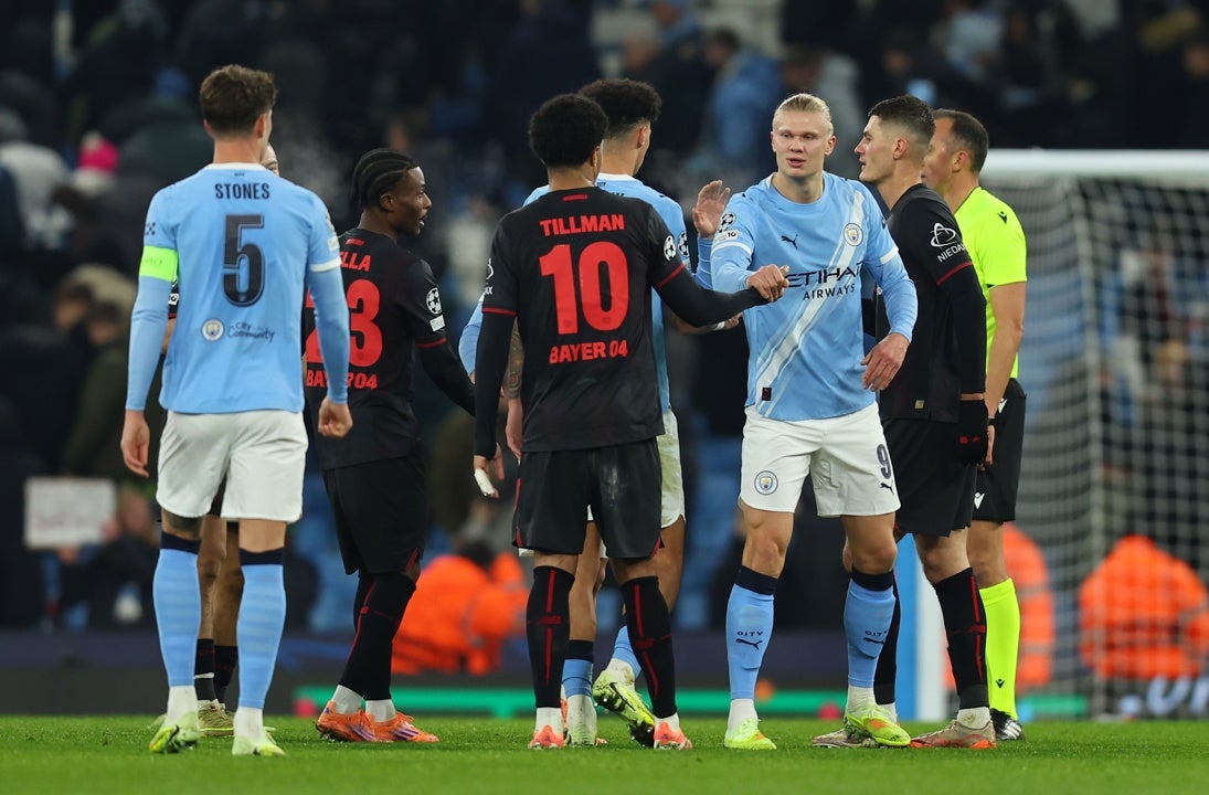 El Manchester City claudica en casa ante el Leverkusen El Manchester City claudica en casa ante el Leverkusen