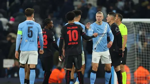 El Manchester City claudica en casa ante el Leverkusen El Manchester City claudica en casa ante el Leverkusen