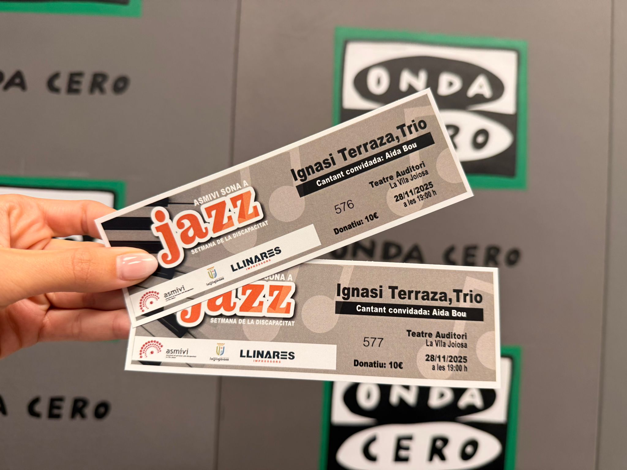 'ASMIVI sona a Jazz' con Ignasi Terraza Trío y la cantante vilera Aída Bou 'ASMIVI sona a Jazz' con Ignasi Terraza Trío y la cantante vilera Aída Bou