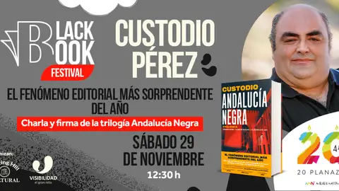 Black Book Festival, llega en Black Friday a Málaga Nostrum con una feria del libro repleta de talento Black Book Festival, llega en Black Friday a Málaga Nostrum con una feria del libro repleta de talento