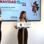 Presentación de la campaña 'Navidad sin pantallas' 2025.