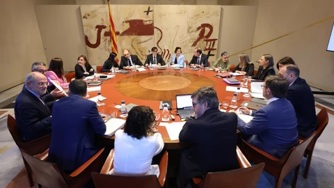 Reunió del Consell Executiu, en una imatge d'arxiu