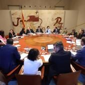 Reunió del Consell Executiu, en una imatge d'arxiu