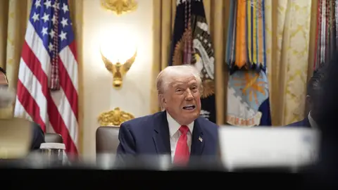 Donald Trump en una foto de archivo Donald Trump en una foto de archivo