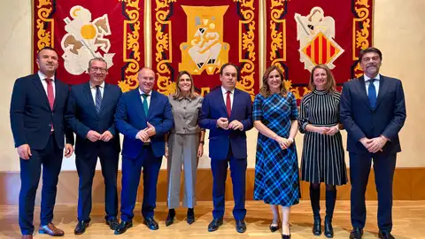 Barrachina y Carrasco respaldan la investidura de Juanfran Pérez Llorca Barrachina y Carrasco respaldan la investidura de Juanfran Pérez Llorca