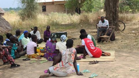 Proyecto de Manos Unidas en Uganda.