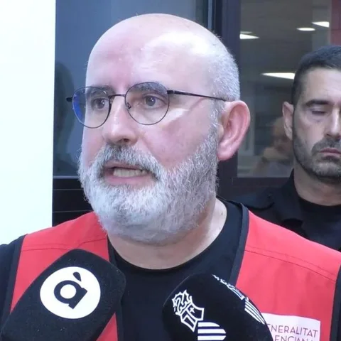 Jorge Suárez es el subdirector de Emergencias de la Generalitat