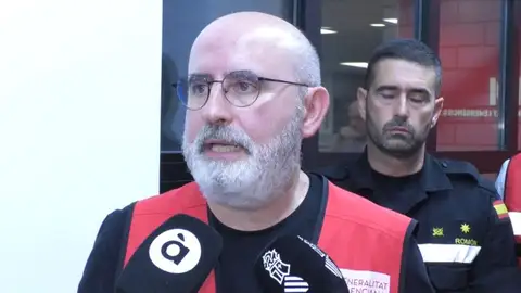 Jorge Suárez es el subdirector de Emergencias de la Generalitat Jorge Suárez es el subdirector de Emergencias de la Generalitat